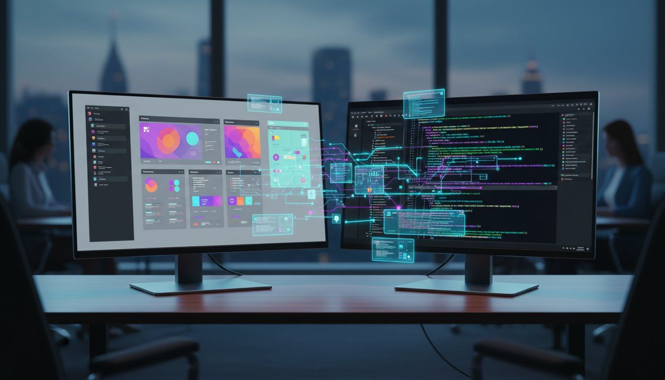 Team collaborating on custom WordPress development project